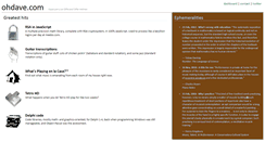 Desktop Screenshot of ohdave.com